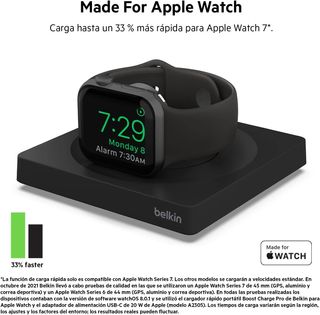 ✨ - Belkin Cargador para Apple Watch, Carga Inalám