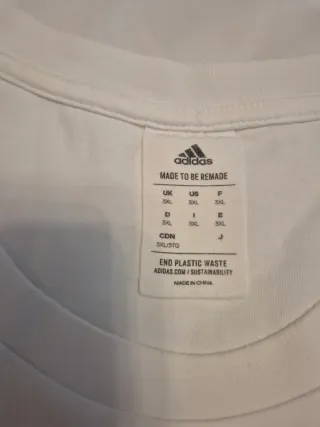 Camiseta Larga Adidas Talla 3XL