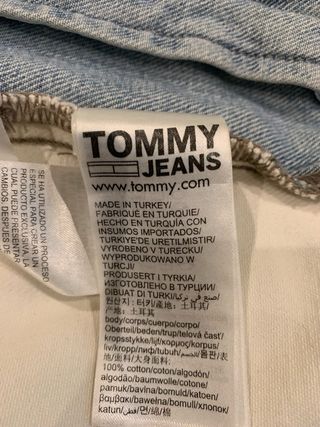 Cazadora vaquera Tommy Jeans Talla L