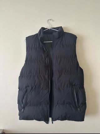 Chaleco acolchado negro