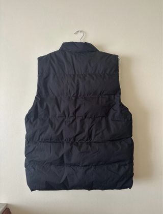 Chaleco acolchado negro