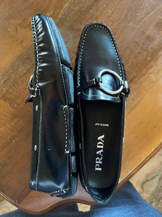 Mocassini Prada Neri Made in Italy
