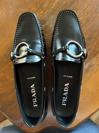 Mocassini Prada Neri Made in Italy