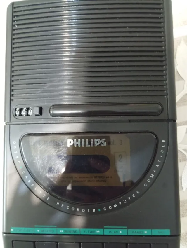 Philips Mangianastri e Registratore Vintage