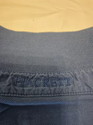 Polo Hackett manga larga Talla 3XL