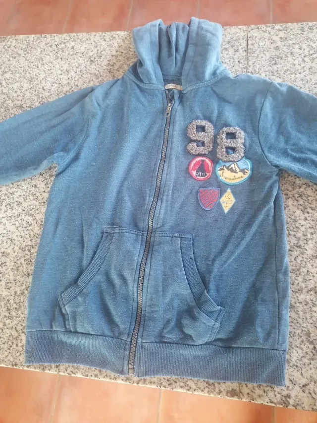 Sudadera con cremallera niño 8 años