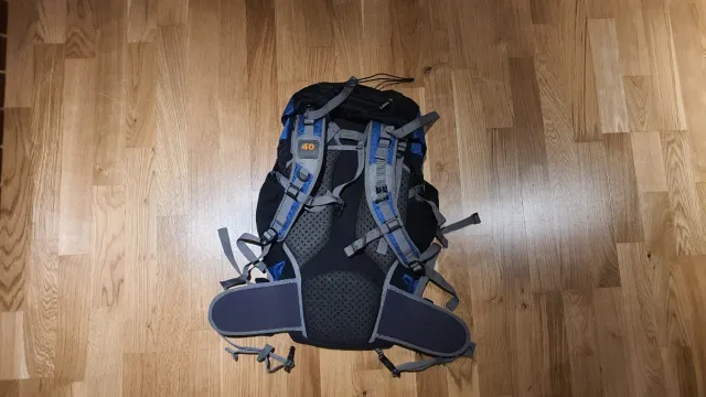 Zaino Trangoworld Trekking 40L Blu/Grigio