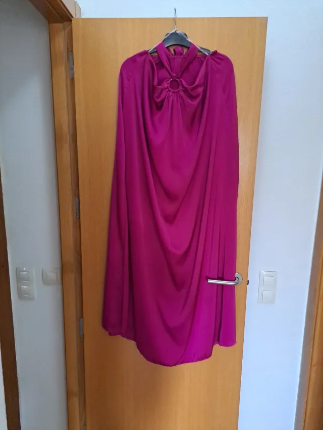 Vestido púrpura talla única