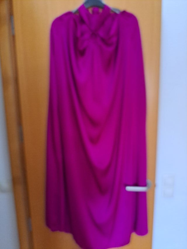 Vestido púrpura talla única