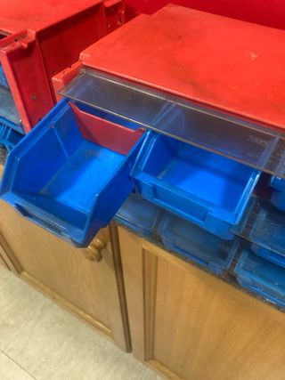 Organizador 12 Gavetas Rojo/Azul Tayg