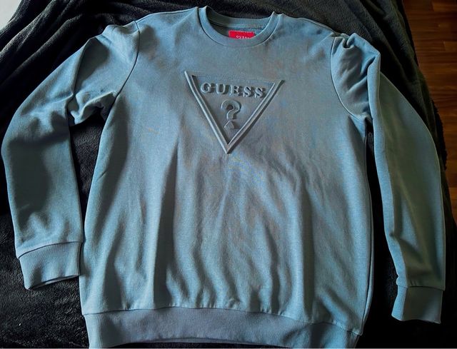 Sudadera Guess Hombre Azul