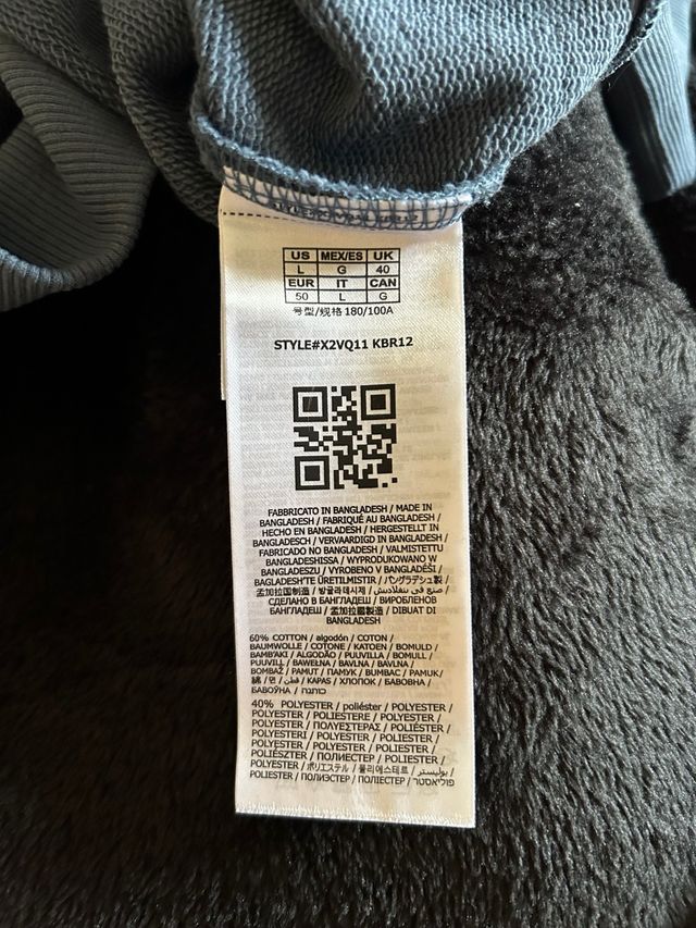 Sudadera Guess Hombre Azul