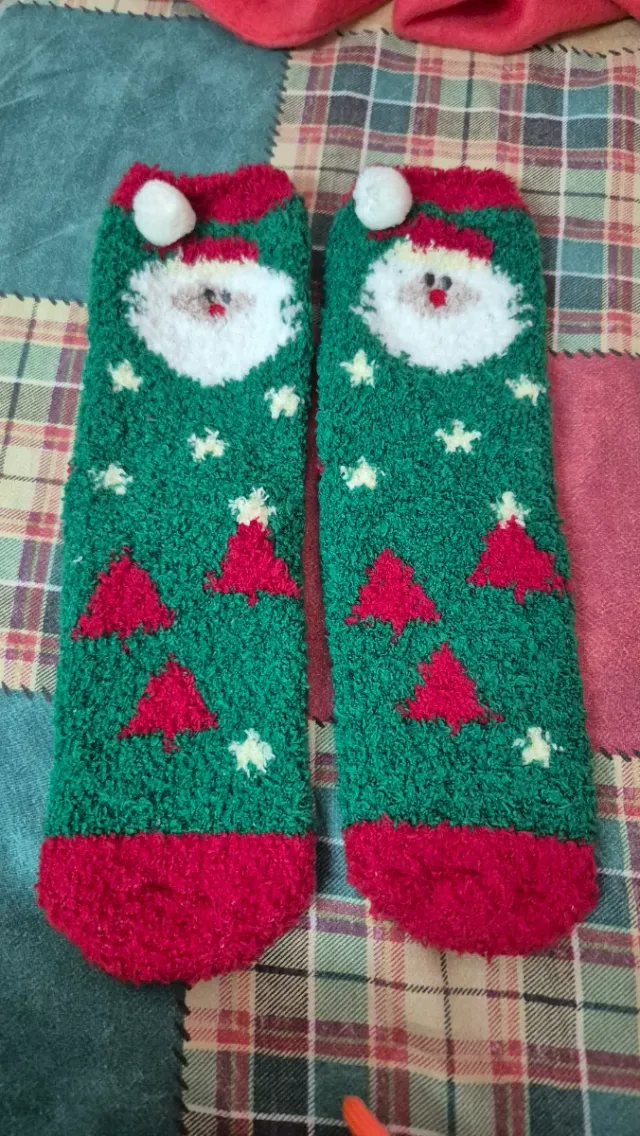 Calzini natalizi taglia unica