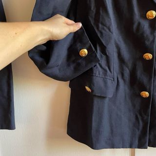 Tailleur blu sartoriale Made in Italy