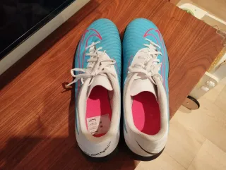 Zapatillas Nike Phantom GX Azul/Blanco