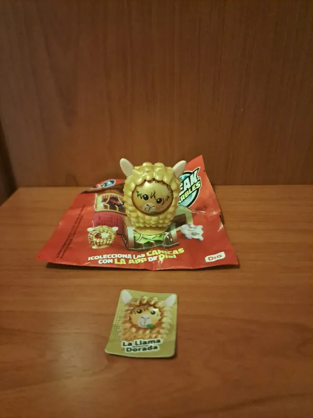 Canicas Freak Marbles Llama Dorada