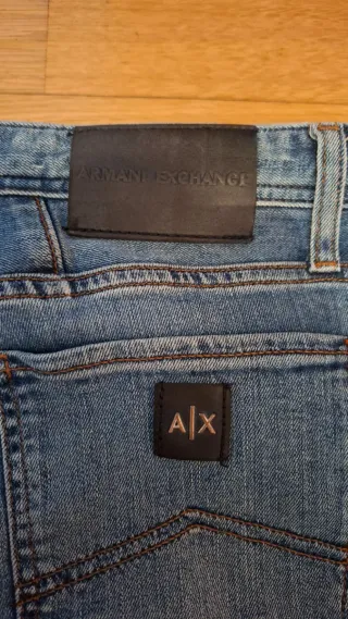 Armani Exchange Jeans Uomo Blu(misure in foto)