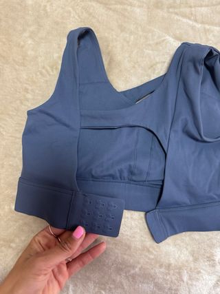 Top deportivo mujer Siroko azul talla Xs