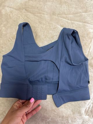 Top deportivo mujer Siroko azul talla Xs