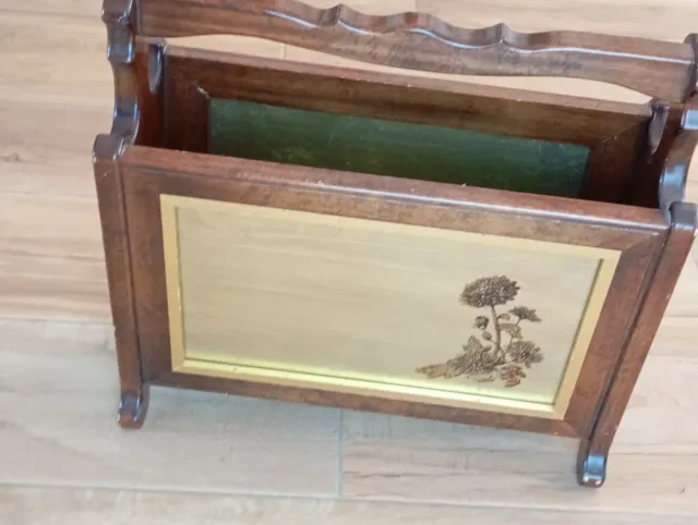 Portariviste vintage in legno