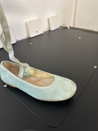 Manoletinas azul cielo