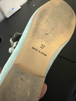 Manoletinas azul cielo