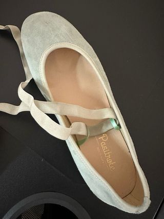 Manoletinas azul cielo