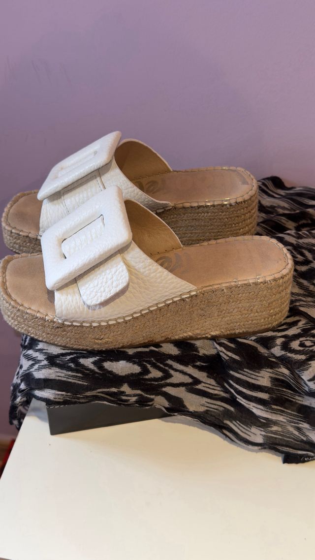 Sandalias Vidorreta esparteñas T.37