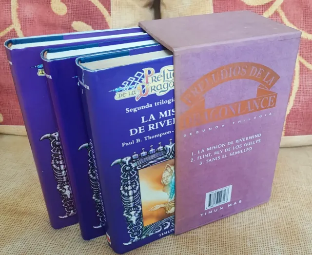 Estuche Preludios de la Dragon Lance.