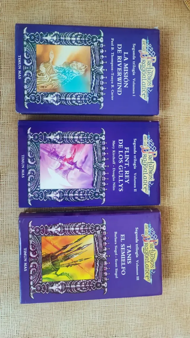 Estuche Preludios de la Dragon Lance.