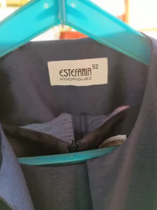 Traje chaqueta ESTEFANIA azul Talla 6XL/52