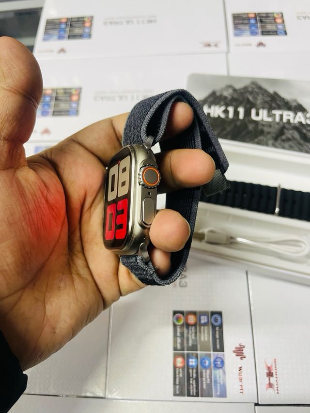 Reloj Inteligente Hk 11 ultra 3 Negro/Plata Nuevo