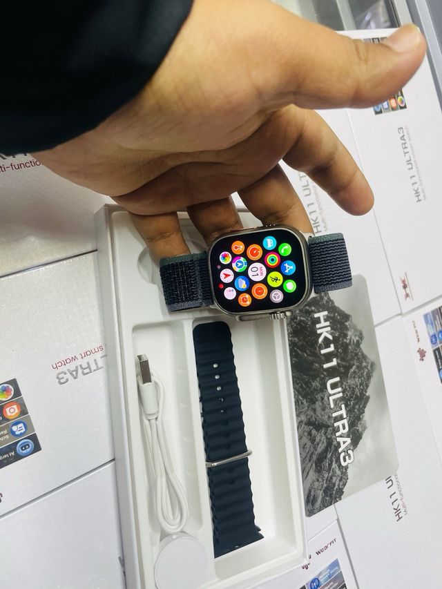Reloj Inteligente Hk 11 ultra 3 Negro/Plata Nuevo