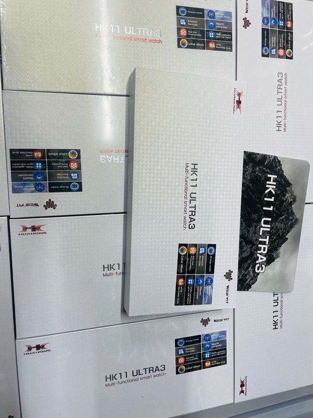 Reloj Inteligente Hk 11 ultra 3 Negro/Plata Nuevo
