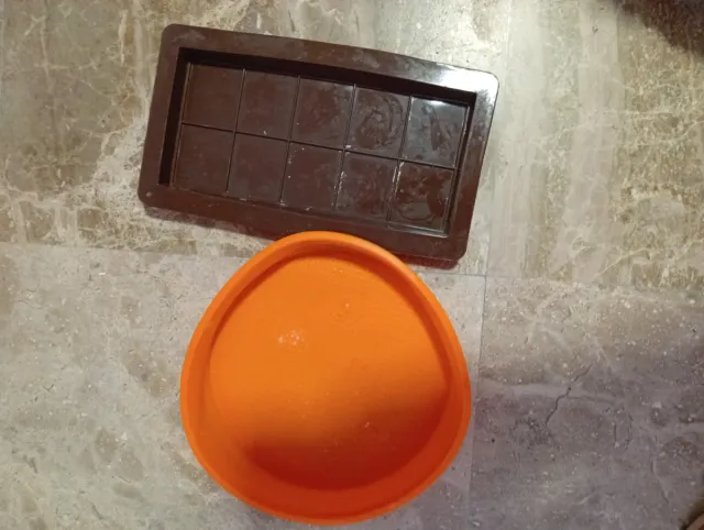 Moldes de silicona para chocolate