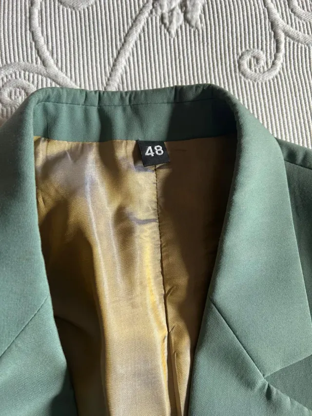 Traje completo verde