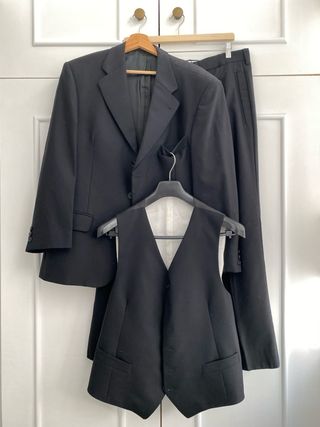 Traje Negro Emidio Tucci Completo