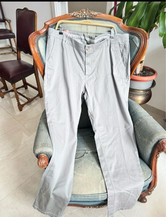 2 Pantalones Chinos Hombre Talla 3XL Decathlon