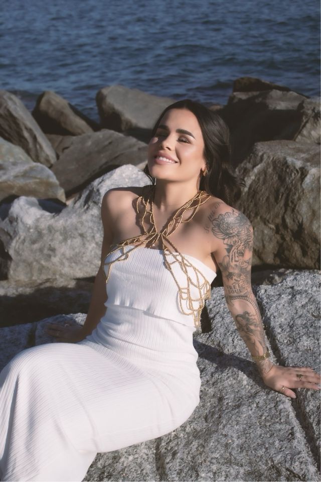 Pettorina gioiello Leona oro