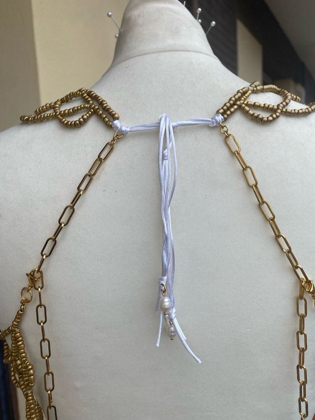 Pettorina gioiello Leona oro