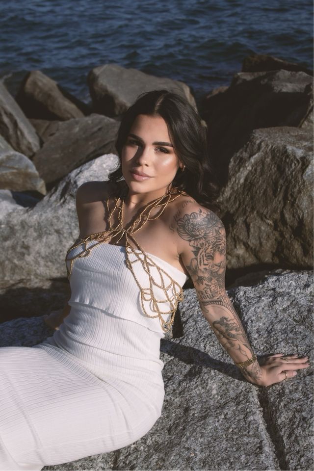 Pettorina gioiello Leona oro