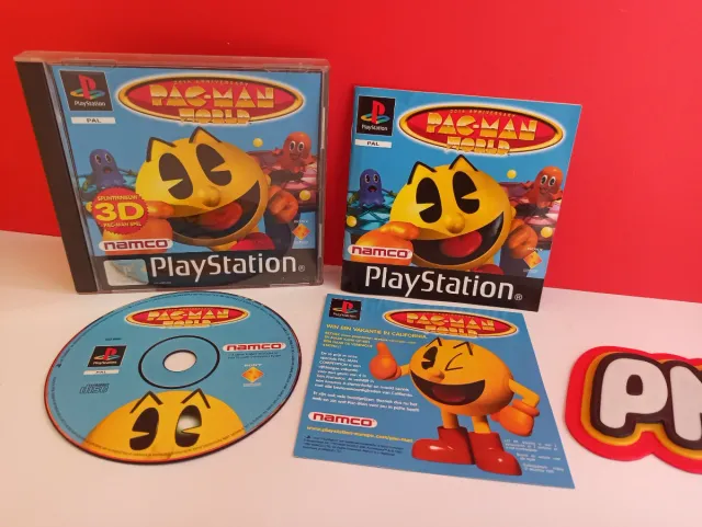 PAC-MAN WORLD PS1 PSX PAL