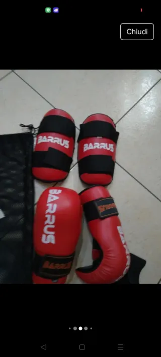 Set protezioni junior Barrus