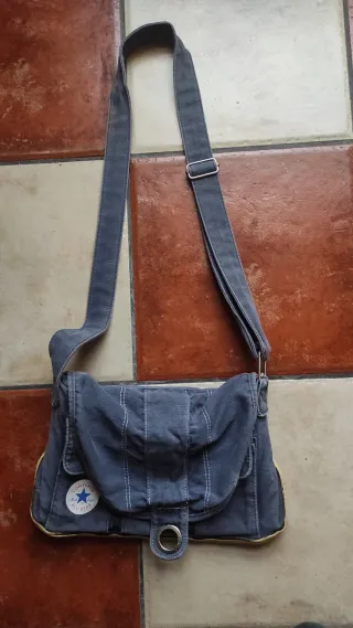 Bolso Converse negro (gris)