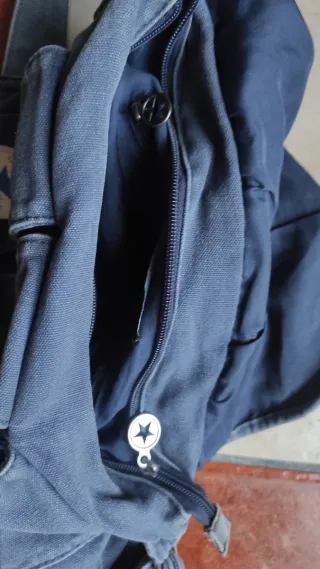 Bolso Converse negro (gris)