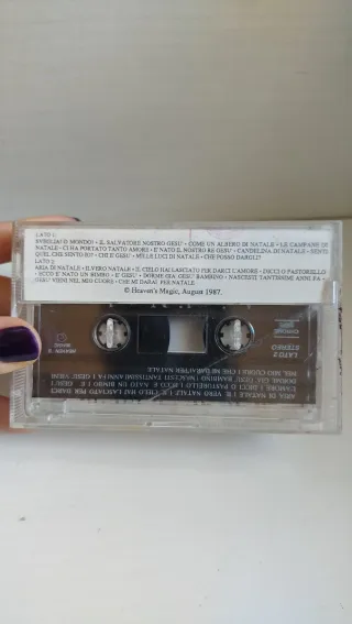 Cassetta Stereo Aria di Natale