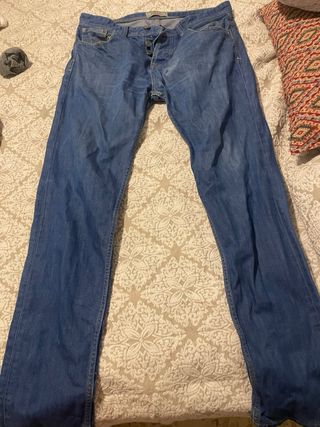 Pantalón vaquero Pull&Bear hombre talla 42