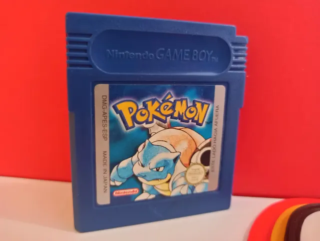 POKEMON AZUL GAMEBOY ORIGINAL DMG-APES-ESP