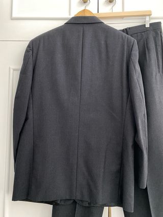 Traje Emidio Tucci Gris Oscuro Paño