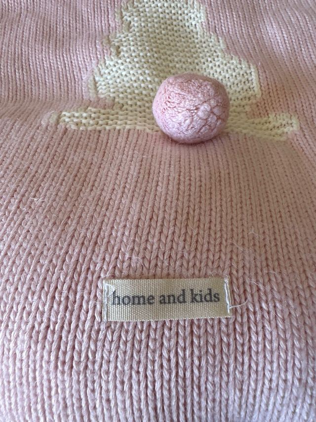 Saco invierno rosa con conejito para Bugaboo Bee